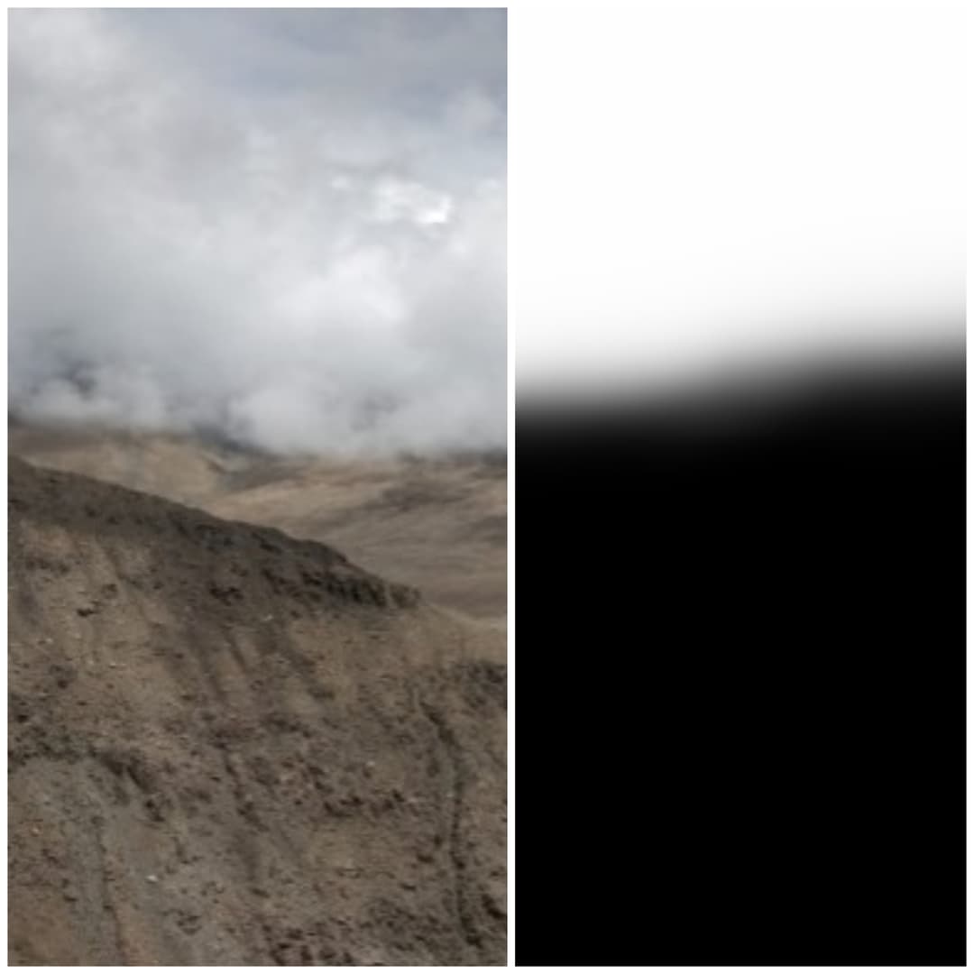 Sky Pixel detection in outdoor imagery